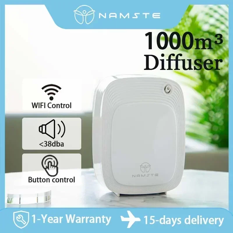 Home Fragrance Logo - Namaste 1000m³ Dyfuzor Zapachowy 200ML Pojemność